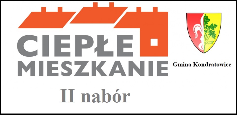 Ikona logo Ciepłe Mieszkanie II nabór w Gminie Kondratowice
