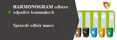 Ikona logo Harmonogram odbioru odpadów komunalnych Lipiec - Grudzień 2025